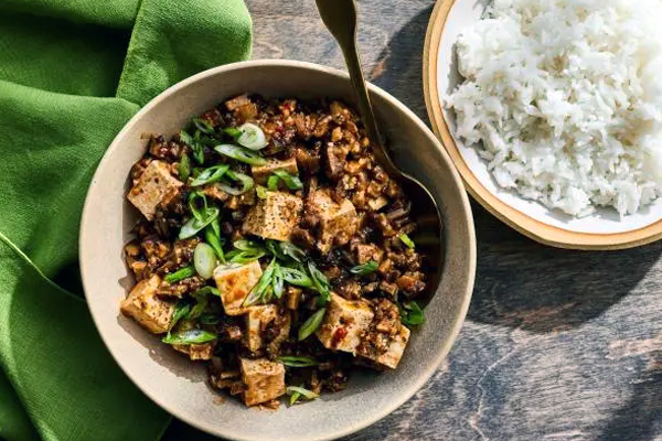 Sichuan Mapo Doufu - Mushroom